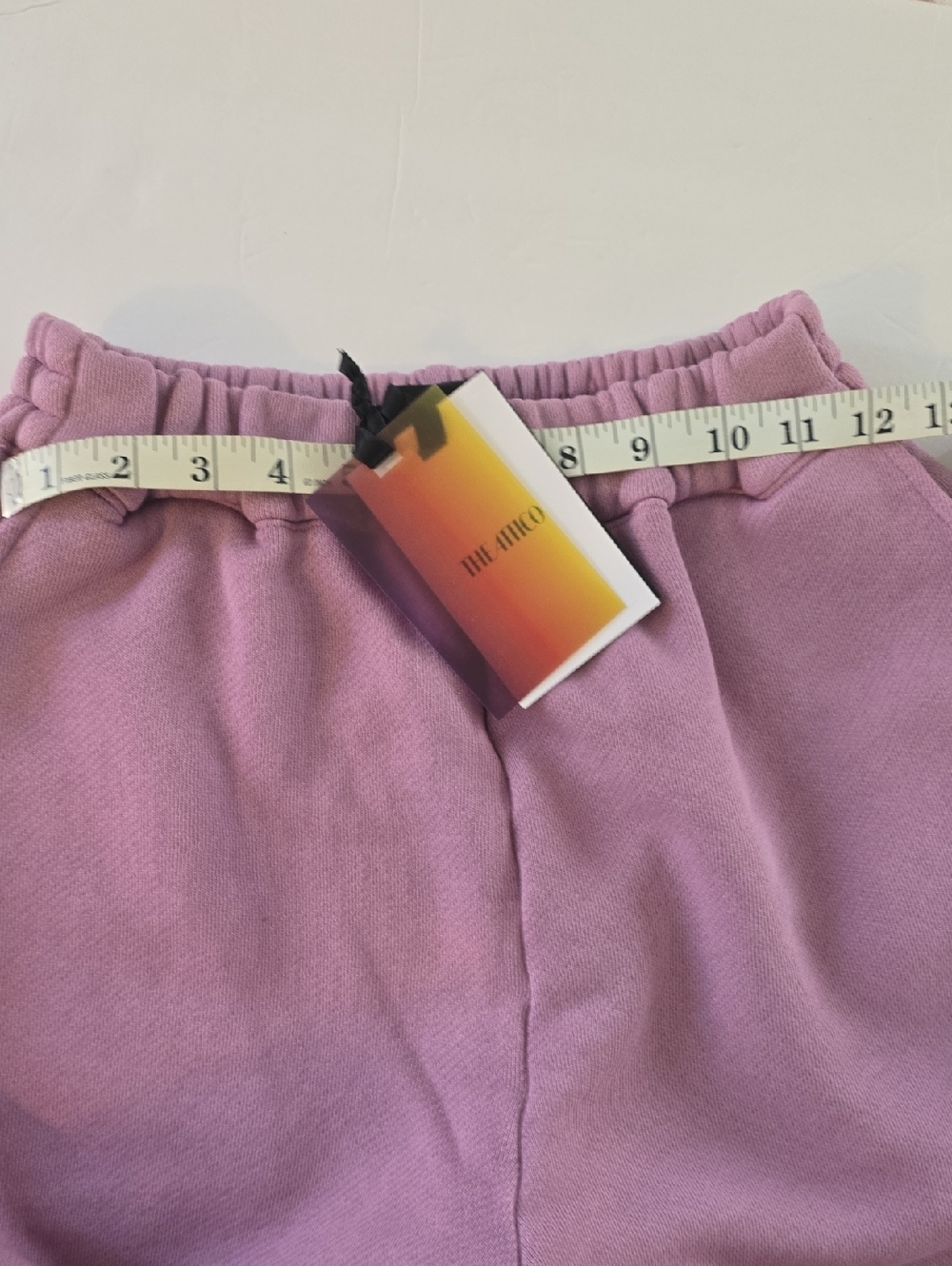 THE ATTICO Jogger Sweatpants Size S Tall Lavender - Picture 8 of 9